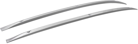 Roof Rack Compatible With 2015-2016 Nissan Murano, Factory Style ABS Plastic Cross Bar Top Side Rails Lugguage Carrier by IKON MOTORSPORTS