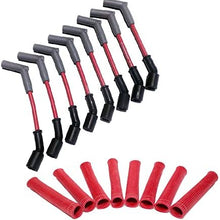 HINSON Red 45 LSx Performance Spark Plug Wire & Heat Boot Combo (Black)