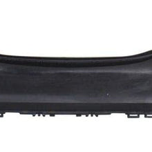 Rear Bumper Cover For 2015-18 Mercedes Benz C300 Sedan w/Parktronic Holes Primed