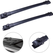 TUPARTS Cross Bars Roof Racks Aluminum Luggage Carrier Racks fit for 2011 2012 2013 2014 2015 2016 2017 2018 2019 2020 T-oyota Sienna