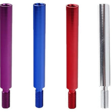 DEWHEL 3.75"(94MM) Type R Style Short Shift knob Lever Extension Extender (12x1.25mm Thread Pitch) Various (Red)
