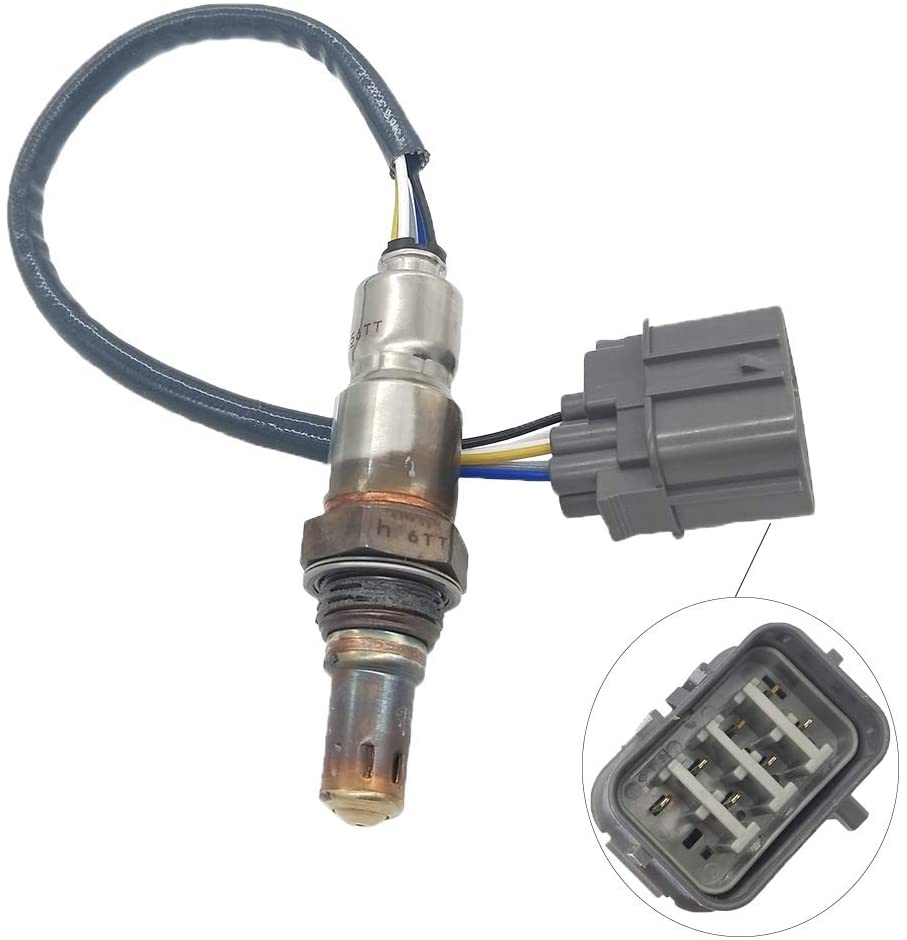 JESBEN 5-Wire Wideband Air Fuel Ratio Oxygen Sensor Upstream O2 Sensor 1 For Accord 3.0L 2003-2007 Odyssey 2005-2006 Ridgeline 2006-2008 Pilot Acura RL 3.5L-V6 2005-2008 234-5010 36531-RCA-A01