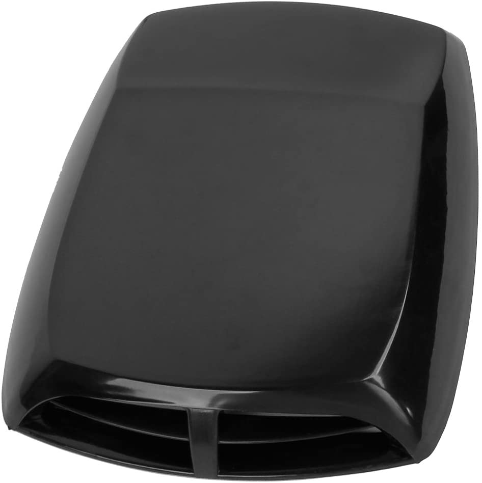 ZYHW Car Air Flow Intake Scoop Vent Cover Hood Check Pattern Black