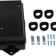 SCITOO 7-Gang Junction Box Trailer Wiring Connector Waterproof
