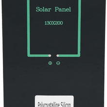 12V 4.2W Solar Panel Module Mini Portable DIY Polysilicon Battery Power Charger with High Efficiency
