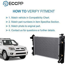 ECCPP Radiator CU2428 Replacement fit for 2003 2004 2005 2006 2007 2008 Pontiac Vibe Corolla/Matrix 2428 O3010271 GM3010414