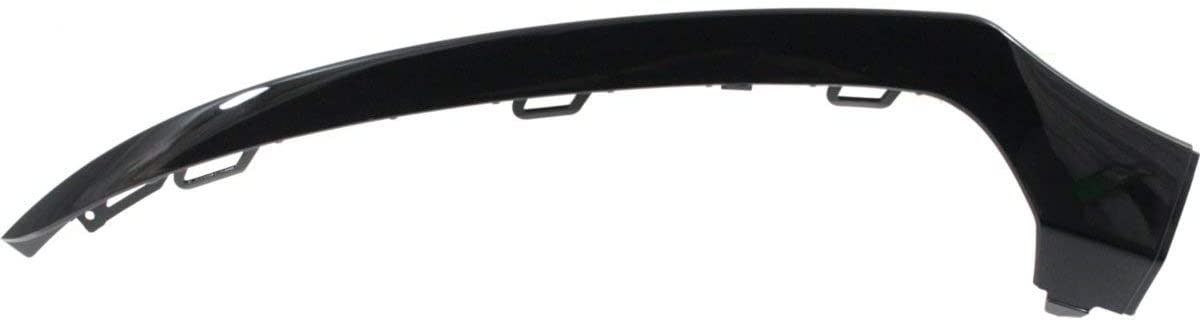 Bumper Trim For 2015-18 Mercedes Benz C300 w/AMG/Night Pkg Front LH Outer Primed