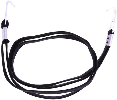 Queenbox 80CM Bicycle Cargo Racks Tied Rubber Straps Rope with Hooks for Securing Tarps, Canvases, Red