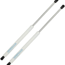 ARANA Qty(2) C16-08053 20 inch Force 80 Lbs/356 N Per Shock Gas Prop Struts 20" for Tonneau Cover Boat Engine Cover RV Basement Door Bed Cover Large TV Cabinet Lid Camper Kitchen Door
