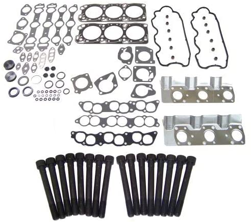 DNJ Head Gasket Set with Head Bolt Kit For 1987-2000 for Dodge Caravan 3.0L 2972cc 181cid V6 SOHC
