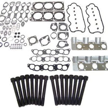 DNJ Head Gasket Set with Head Bolt Kit For 1987-2000 for Dodge Caravan 3.0L 2972cc 181cid V6 SOHC