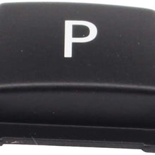 XtremeAmazing Gear Shift Knob Lever Parking P Button Cover Cap Black