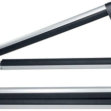 Barbella Ski & Snowboard Car Rack & Carrier Ski Car Racks Aluminum Universal Ski Roof Rack Fits 6 Pairs Skis or 4 Snowboards, Lockable Ski Roof Carrier Fit Most of The Flat Round Thick Crossbars