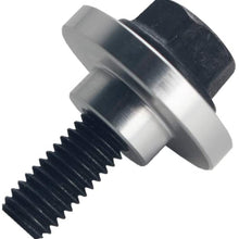 JGR Billet Reusable Front Oil Galley Plug Fits GM Gen III & IV LS Engines LS1 LS2 LS3 LS6 LS7 LS9 LQ4 LQ9 4.8L 5.3L 6.0L 6.2L Silver