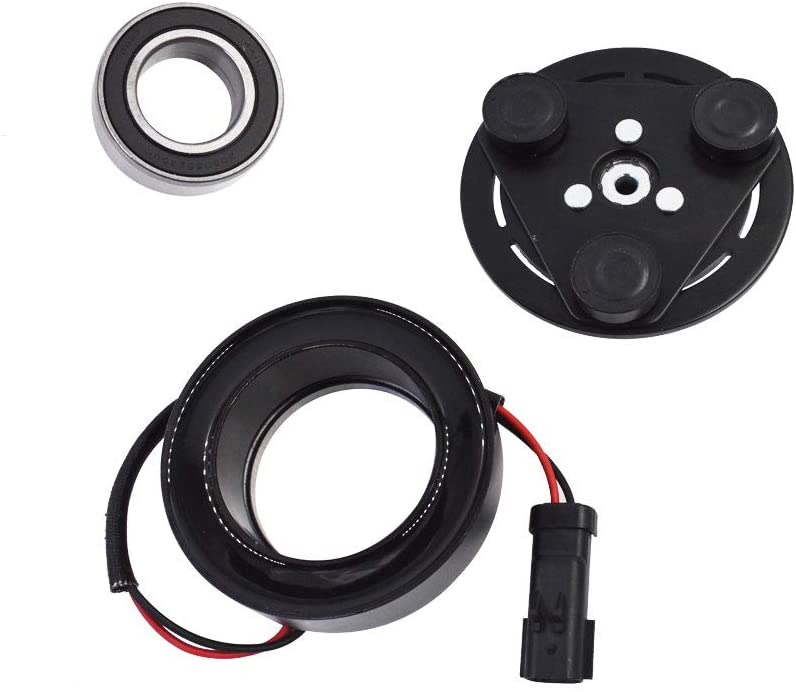 labwork A/C Compressor Clutch Assembly Kit for Dodge Ram HS18 Diesel Model L6 5.9L 6.7L