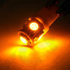 cciyu (10) T10 5-5050-SMD PC194 LED Bulb Instrument Panel Cluster Dash Light Twist Lock Socket (green)
