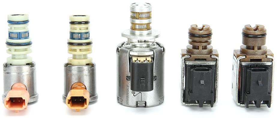4L60E 4L65E Remanufactured Trans Master Solenoid Kit Compatible with GM EPC Shift 2003-On 6pc Set (4L60E 03- Set)