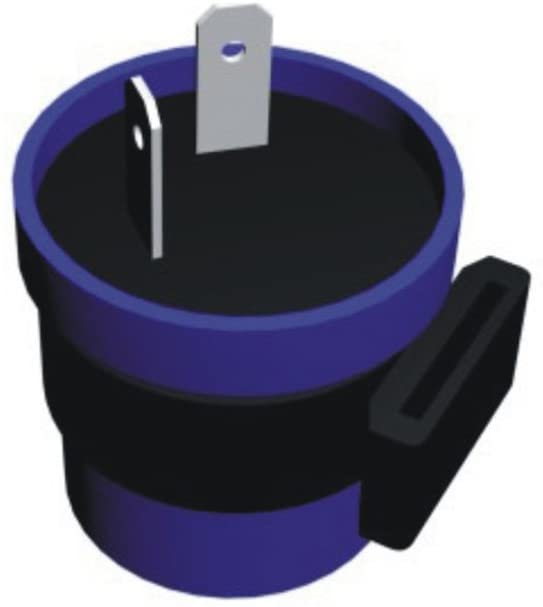 ZYTC 6V 12V Motorcycle Flasher Relay Turn Signal Indicator with Beeper Waterproof