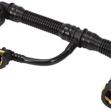 SHOUNAO Engine Vest Hose Cylinder Head Cover Oil Breather Pipes 1192WZ Fit for Peugeot 1007 206 SW 207 307 SW Citroen C2 C3 C4 ET3J4 (Color : Black)