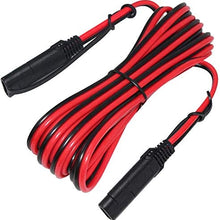 3FT Sae to Sae Extension Cable 16AWG- 12V Sae 2pin BulletConnectors Disconnects Extension Cables Quick Disconnect Port Cable Power Cord Solar Male Battery Charger Plug Waterproof