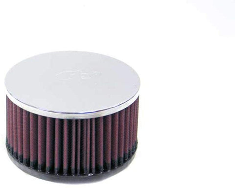 K&N Universal Clamp-On Air Filter: High Performance, Premium, Washable, Replacement Engine Filter: Flange Diameter: 2.75 In, Filter Height: 3 In, Flange Length: 0.625 In, Shape: Round, RC-0930