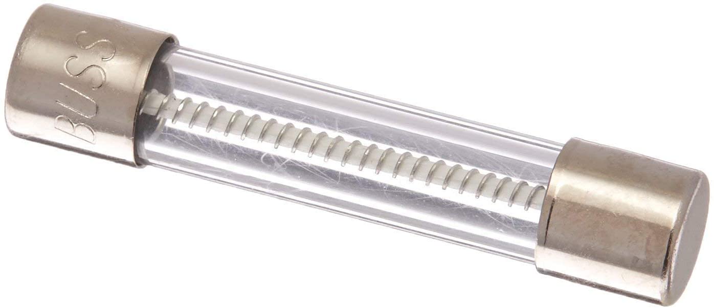 Bussmann BP/MDL-2 2 Amp Time Delay Glass Tube Fuse 250Vac, UL Listed Carded, by Bussmann