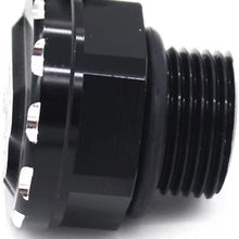 Motorcycle Engine Oil Filler Cap Screw Cover For Suzuki GSX-R600/750 2002-2020 GSX-R1000 2003-2020 - Black