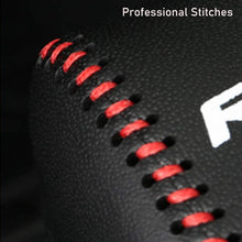XITER For Genuine Leather Gear Shift Knob Cover Car Protect Accessories Case For Toyota RAV4 2019-2020 (BLACK)
