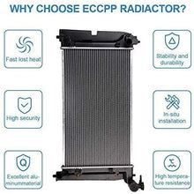 ECCPP Radiator CU2428 Replacement fit for 2003 2004 2005 2006 2007 2008 Pontiac Vibe Corolla/Matrix 2428 O3010271 GM3010414
