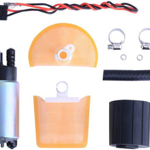 LAMDA LDP341 255 LPH High Flow High Performance Universal Electric Fuel Pump with Install Kit