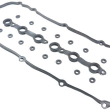 11129070532 Valve Cover Gasket Set with 15 Bolt Grommets for 1998-2002 BM-W E36 E39 320i 325i 328i 330i 525i 528i 530i X5 Z3 M52 M54 Engine 11120034108 11121726537