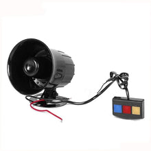 DishyKooker Car Speaker 110db 12V Allarme Auto Moto 3 Tone Siren Loudspeaker Car Horn Sirene Policia Moto Ambulance Car Alarm Sound Speakers Car Motorcycle