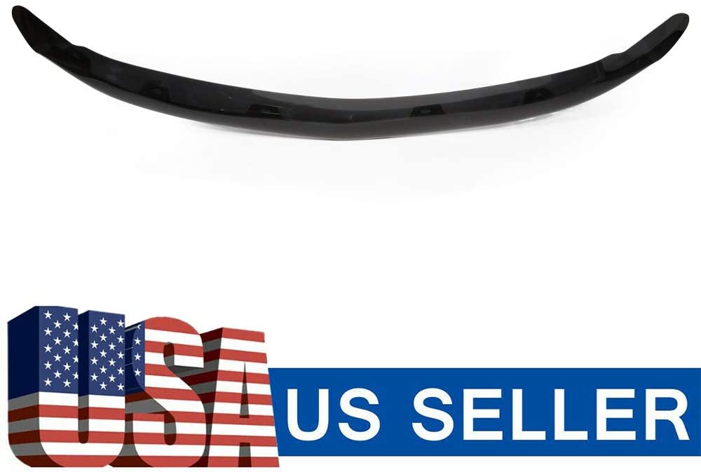 ECCPP Hood Shield Bugflector Fit for 2015-2019 Chevrolet Suburban,2015-2019 Chevrolet Tahoe,Dark Smoke Stone Bug Deflector Hood Shield