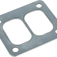 Divided T4 Turbo Turbocharger Inlet Twin Scroll Gasket Stainless Steel Turbine Garrett Precision PTE Turbonetics (Divided T4 Gasket)