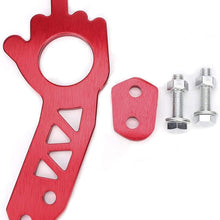 Tow Hook Ring,Universal Red Aluminium Alloy Car Truck Front Rear Tow Hook Ring Kit
