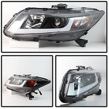 Spyder Auto 444-HC12-DRL-BK Projector Headlight