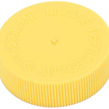 Qii lu Auto Yellow Cooling Tank Cap, Car Coolant Overflow Tank Cap Cooling Tank Cap 21712-79900 For SELECT 2014-2015 Cooling Tank Cap reservoir