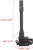 X AUTOHAUX FK0172 MD360866 Ignition Coil Black for Mitsubishi Lancer Cedia CS2A 00-07
