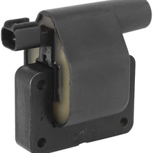 X AUTOHAUX 33410-60D30 Ignition Coil Black Auto Parts for Suzuki Vitara Type 3