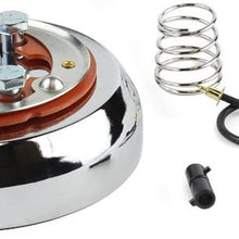3-Hole Polished Hub Adapter Installation Kit For Aftermarket Steering Wheels