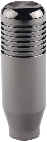 DEWHEL 5 6 Speed Manual Shift Knob M10x1.25 Screw On Aluminum (Black)