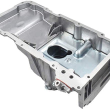 WFLNHB Aluminum Engine Oil Pan Fit for 2009 Chevrolet Express| GMC Savana 2500 3500 4.8L / 1998 1999 2000 2001 2002 Chevrolet Camaro| Pontiac Firebird 5.7L