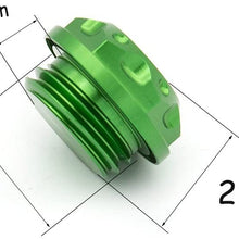 Motorcycles Aluminum Engine Oil Filler Cap for Yamaha YZF R6 99-14, R6S 06-09, R1 98-14, R3 15-18, FZ6R 09-14, FZ1 01-09, FJR1300 03-09, FZ6 04-09, YFM600 98-01, XVS650 XVS1100 99-09, FZR1000 89-95