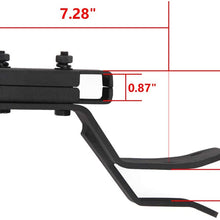 HEKA Heavy Duty hi Lift and Trail Jack Mounting Brackets for Defender Roof Rack