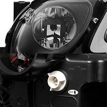 For 2006-2011 Lexus GS300 GS350 Xenon HID Type LED Strip w/DRL Black Headlights Headlamps Replacement Pair