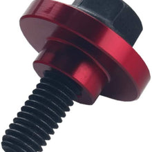 JGR Billet Reusable Front Oil Galley Plug Fits GM Gen III & IV LS Engines LS1 LS2 LS3 LS6 LS7 LS9 LQ4 LQ9 4.8L 5.3L 6.0L 6.2L Silver