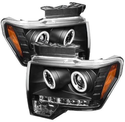 Spyder Auto 444-FF15009-HL-BK Projector Headlight