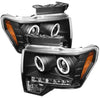 Spyder Auto 444-FF15009-HL-BK Projector Headlight