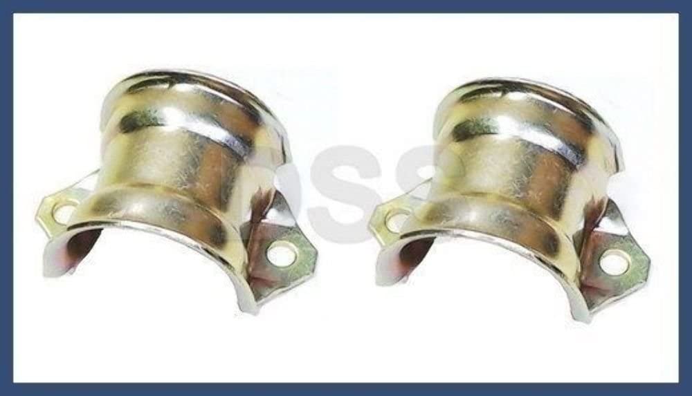 BMW e28 e32 e34 e36 Sway Bar Bushing Bracket Front x2 brackets stabilizer mount