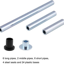 Kinbelle Heavy Duty A-Arm Control Bushing Kit Fit for Polaris RZR 800/RZR S 800/RZR 4 800 2008-2014 With Bushings For the Front and Rear